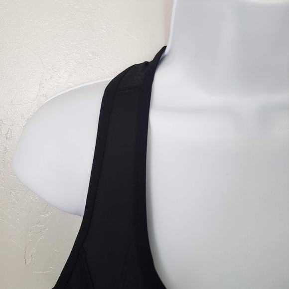 KI Pro Performance Women's Large Black Racerback Sports Bra High Impact Active - Picture 4 of 7